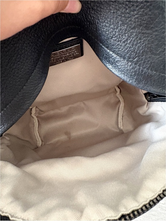 Valentino Authentic Monogram Backpack‎ Black main image 6